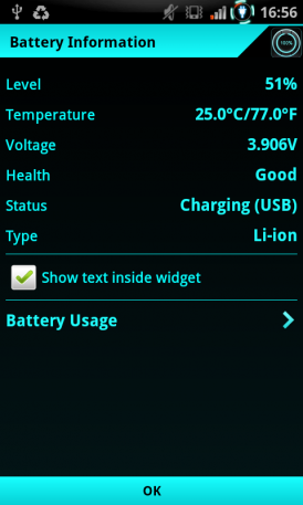 Battery Disc  Android