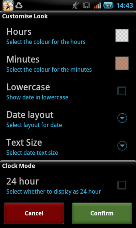 Bob Clock D3  Android